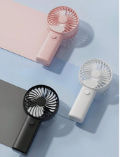 1/Portable Fan Handheld Fan, Stroller Fan, Battery-Powered Fan, Small Desktop Fa