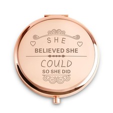 MLLXX Personalized Gifts for Women 2.6"L x 2.6"W, She Believed She...did 