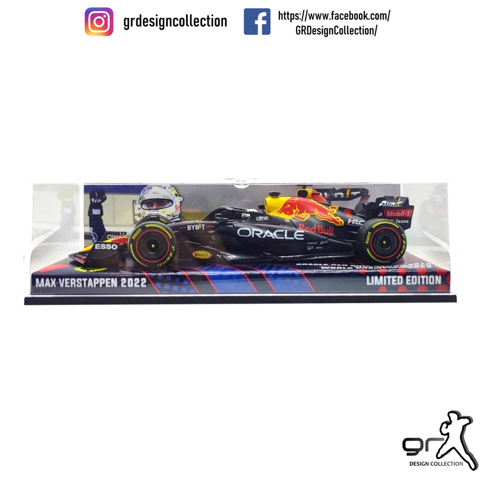 Max Verstappen - Red Bull RB18 - F1 World Champion 2022 / BURAGO / 1:43 - Immagine 2 di 4
