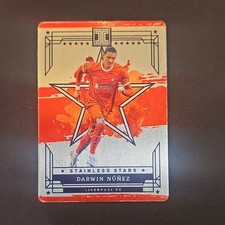 Panini 2023-24 Impeccable Premier League Stainless Stars Darwin Nunez #32