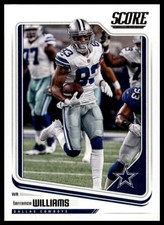 2018 Score Base Terrance Williams Dallas Cowboys 87