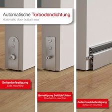 Guarnizione automatica pavimento porta paraspruzzi guarnizione porta isolamento porta SOTECH