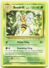 Evolutions Beedrill 7/108 Moderately Played Pokemon R Tcg Card