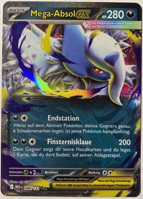 Pokemon Mega-Absol ex | Deutsch 086/132 Mega Entwicklung | Near Mint