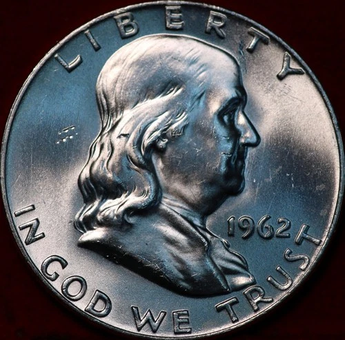 1962-P Franklin Half Dollar — photo from another recent sale