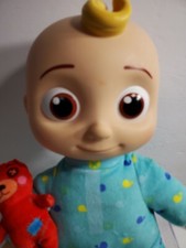 Cocomelon Musical Bedtime JJ Doll 10" Plush Vinyl Doll Plays Lullabys See Video