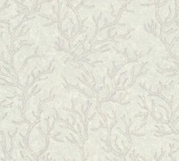 Versace Home Tapete Vlies Korallen Flieder Weiß Glanz 34497-4 (7,32€/1Qm)