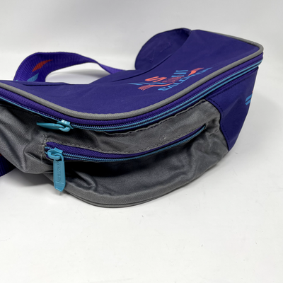 VINTAGE Salomon Fanny Pack 80s Neon Hip Bum Bag Ski Large Pouch 