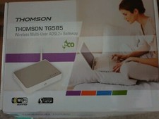 Modem THOMSON TG585 Wiriless Multi - User ADSL2+ Nuovo Mai aperto