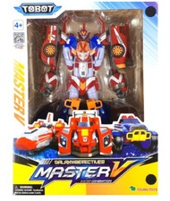 TOBOT V MASTER V Transforming Robot Car Toy Action Figure Young Toys In Box