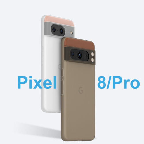 For Google Pixel 8/8 Pro/7/7A Ultra Slim 0.4MM Matte Cover Clear PP Back Case - Afbeelding 1 van 14