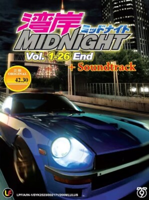 MIDNIGHT - COMPLETE ANIME TV SERIES DVD BOX SET (1-26 EPS+SOUNDTRACK)