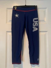 Starstruck USA Dance Cropped Leggings Plum Practicewear Adult XS