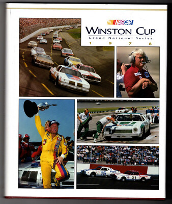 1978 WINSTON CUP Grand National Series book MOTOR RACING color photos NASCAR