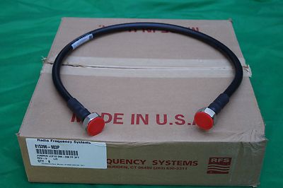 RFS 815396-903P LCF12 DM-DM FF Coax Jumper Cable, 3 Ft.