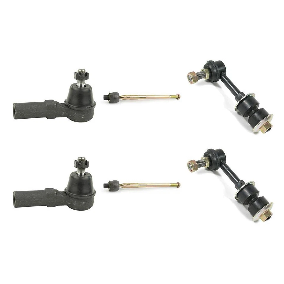 Barra estabilizadora de extremo de barra estabilizadora delantera Mevotech 6 piezas para Nissan 240SX 1995-1998 Foto 2 de 4