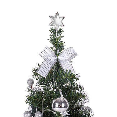 18" Tabletop Christmas Tree for Dining Table Xmas Tree Star Decor Mini Pine Tree - Picture 5 of 15