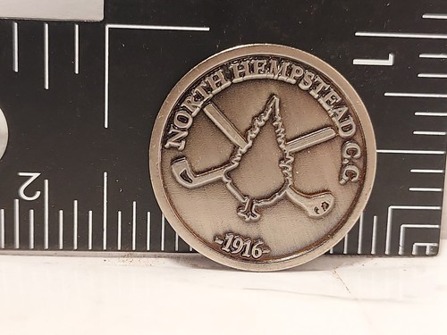 North Hempstead Country Club Golf Ball Marker Metal Course Magnetic