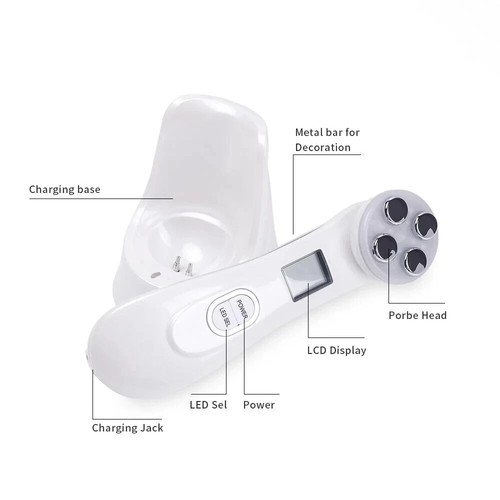 5 in 1 Radio Frequency Facial RF LED Photon Wrinkle Removal Anti Aging Machine - Picture 14 of 19