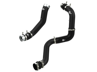 aFe 46-20444-B BladeRunner Black 3in Aluminum Charge Pipe for 20-21 GM Diesel