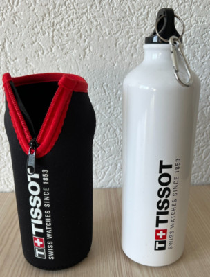 TISSOT Swiss Watches Since 1853 Bouteille Aluminium Gourde Bottle Flasche Bottle