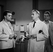 Ed Nelson, Kent Smith, Leslie Nielsen Appearing In Peyton Place 1960S Old Photo