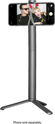 CliqueFie Bluetooth Phone Tripod Selfie Stick for iPhone or Android CLIALTPGRY - Picture 7 of 9