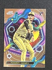 2023 Topps Cosmic Chrome #86 Tommy Henry RC   