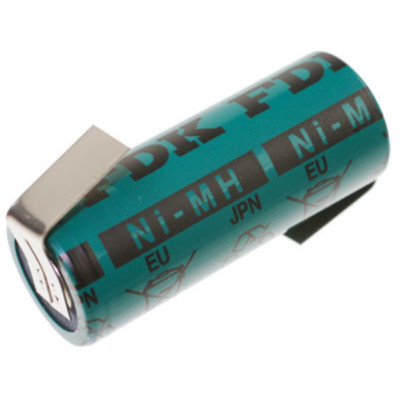 FDK Sanyo Akku HR-4/5AU 1,2V 2150mAh NIMH Einzelzelle mit Z-Lötfahne 