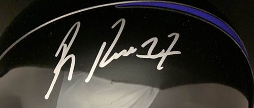 Ray Rice SIGNED Baltimore Ravens F/S Helmet SB XLVII ITP PSA/DNA ...