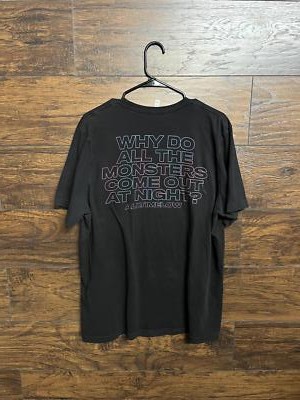 All Time Low Band T-shirt Why do All Monsters at Night -XL