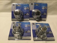 4- LDR 520 2433C 2-In-1 Permanent or Suction Showerhead Wall Mounts