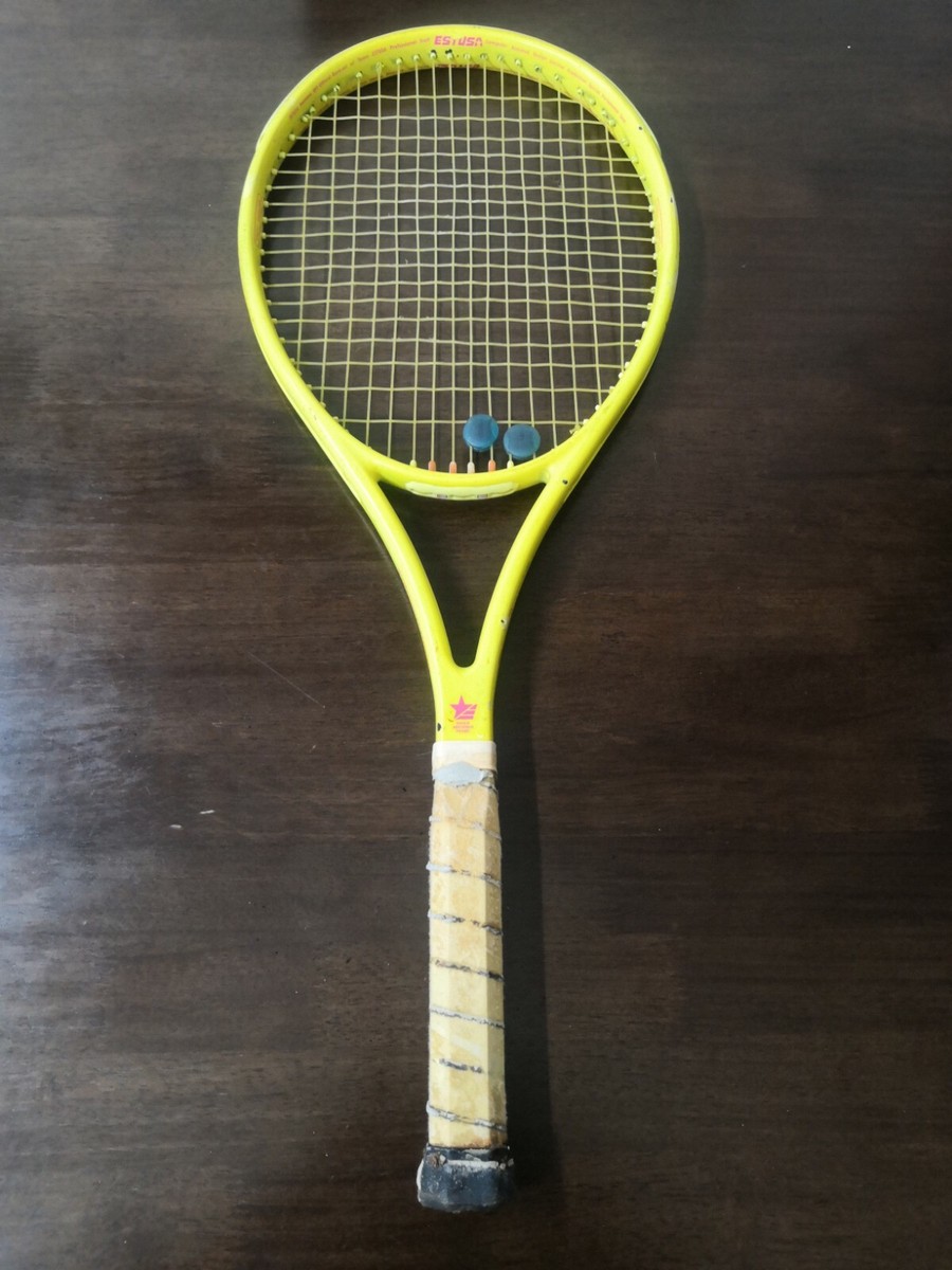 メタライズ Estusa Jimmy Connors Aero max Ept Midplus 4 5/8 Good Tennis