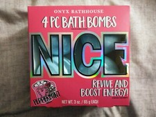 BATH BOMB 4pc HOLIDAY GIFT SET