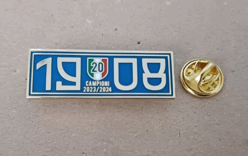 Spilla Pin Scudetto 20 INTER Football Badge distintivo Calcio Fussball