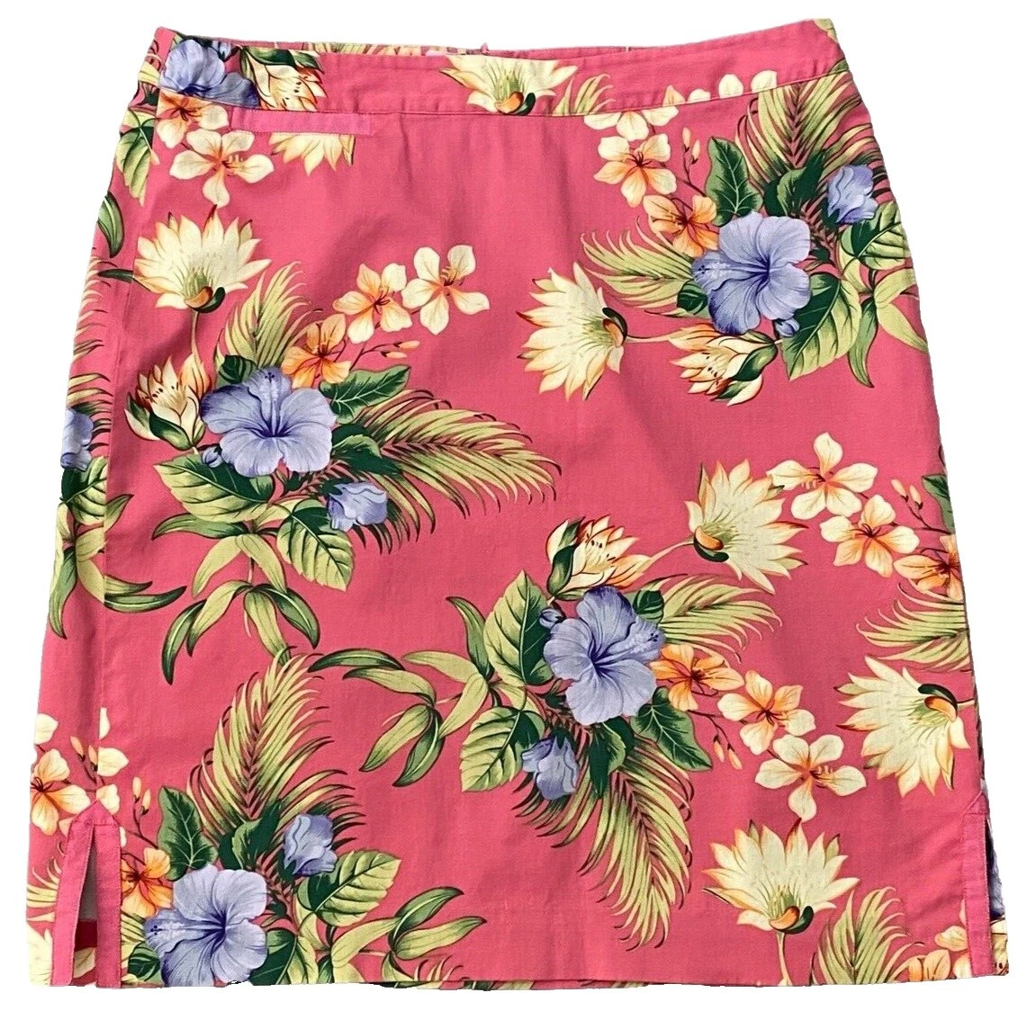 Falda Floral De Algodón Tommy Bahama para Mujeres