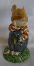 Royal Doulton - Brambly Hedge Mouse Mice Figurine - DBH 7 - Wilfred Toadflax