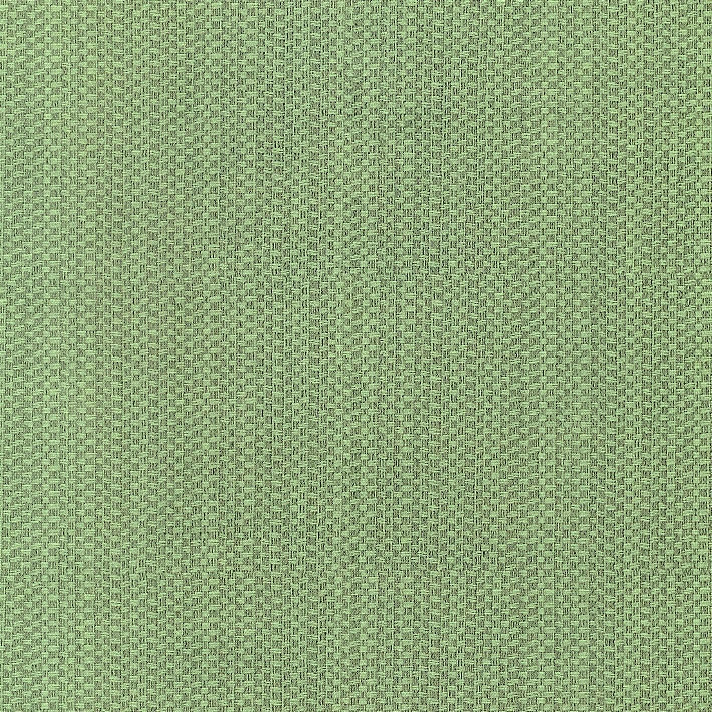 Elastic Fitted Table Cover - Basketweave (Green) - Oblong/Oval - Fits Tables up