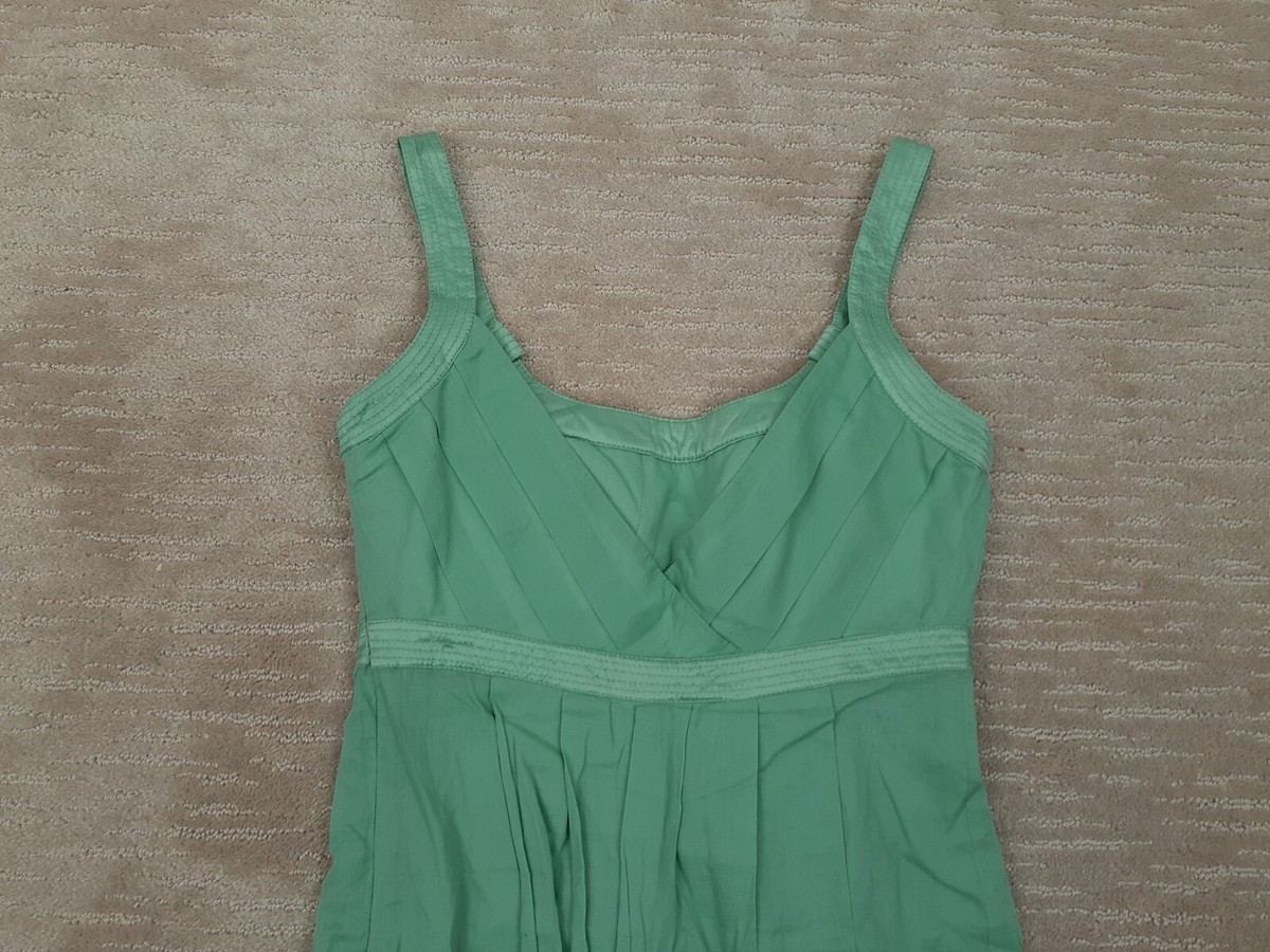 Calvin Klein Women's Sz 4 Mint Green Pleated A-Line Knee Length Dress Silk Trim | eBay Calvin Klein Women's Sz 4 Mint Green Pleated A-Line Knee Length Dress Silk Trim | eBay
