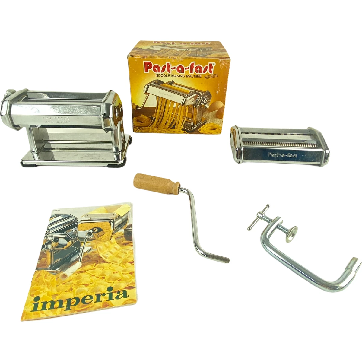Imperia Past A Fast Pasta Noodle Making Machine Stainless Made In Italy Nice