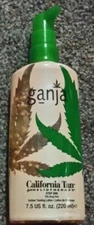 California Tan Ganja Step 1 w/Golden Tanning Seeds Tanning Bed Lotion