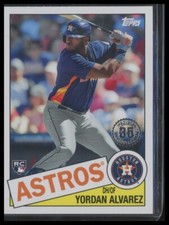 2020 Topps Update #85TB-18 Yordan Alvarez 1985 Topps Baseball 35th Anniversary