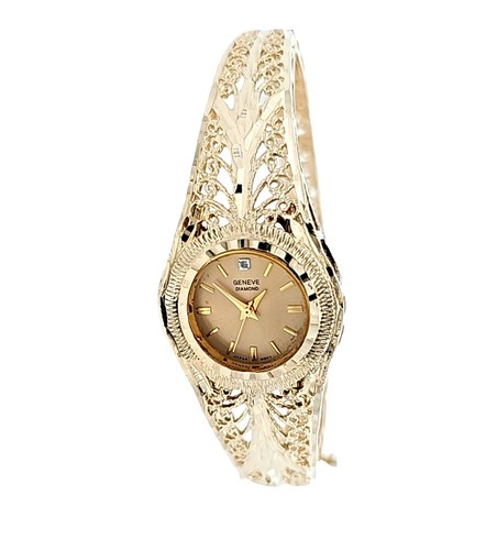 Bracelet De Montre Universal Genève Noir - Largeur 16 Mm - Vintage - Occasion
