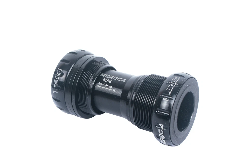 Soporte inferior SwishTi MTB BMX bicicleta bicicleta BSA 68/73 mm para Shimano/Sram negro Foto 2 de 4