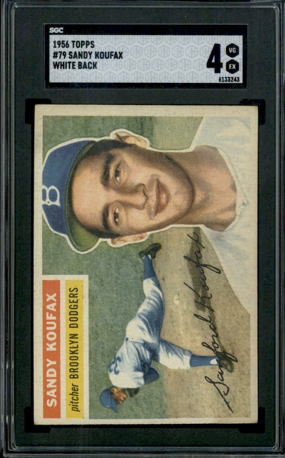 1956 Topps #79 Sandy Koufax | eBay