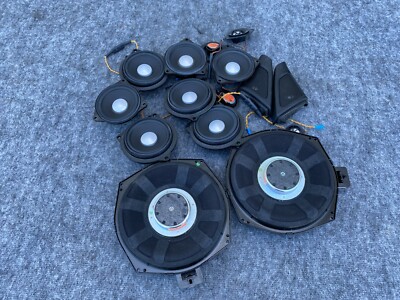 HARMAN KARDON SPEAKER WOOFER TWEETER SET BMW 535I 550I 528I F10