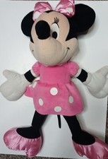 RARE Just Play Not For Resale Disneys Minnie Mouse Plush 22in Tall See Pictures 