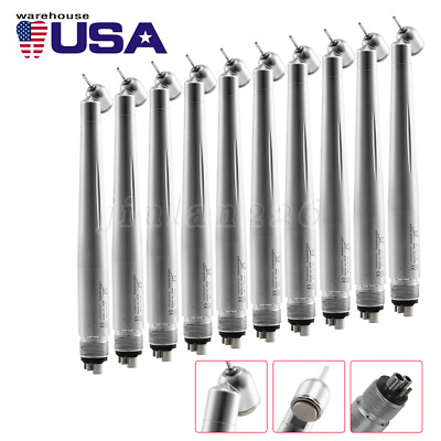 PANA MAX Dental Push Button 45° Surgical High Speed Handpiece 4 Hole