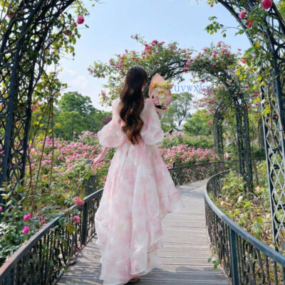 fairy dress long beach Margaret the fairytale wedding dress  Daci Gowns