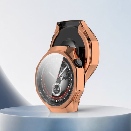 Custodia protettiva in TPU per paraurti per Huawei Watch GT5 Pro 46MM (oro rosa) - Zdjęcie 4 z 7